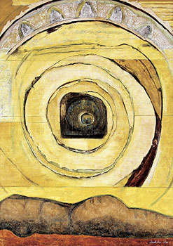 ☆北村脩☆「シャルトル」油絵 SM ◇日展審査員◇二紀会会員◇ 第78回