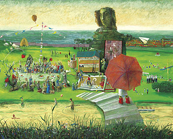 ☆北村脩☆「シャルトル」油絵 SM ◇日展審査員◇二紀会会員◇ 第78回